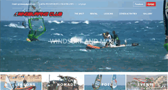 Desktop Screenshot of lanzarotewindsurf.com
